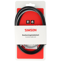 SIMSON S020227 VERSNELLINGSKABEL COMPLEET ZWART STURMEY ARCHER OP KAART