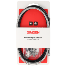 SIMSON S020231 REMKABEL ROLLERBRAKE COMPLEET ZWART OP KAART