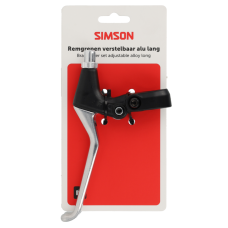 SIMSON S020235 REMHENDEL ZWART/ALU SET OP KAART