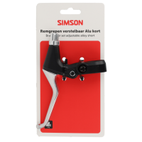 SIMSON S020236 REMHENDEL ZWART/ALU SET OP KAART