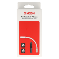 SIMSON S020237 REMKABELBOCHT V-BRAKE RVS OP KAART