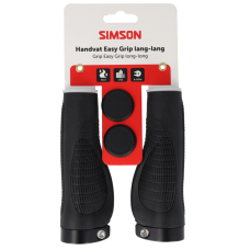 SIMSON S020461 HANDVATTEN SET EASY GRIP 2X130MM ZWART OP KAART