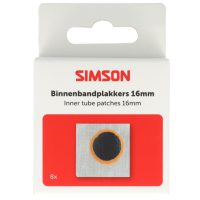 SIMSON S020520 BINNENBANDPLEISTERS 16MM OP KAART