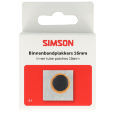 SIMSON S020520 BINNENBANDPLEISTERS 16MM OP KAART
