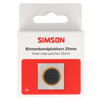 SIMSON S020521 BINNENBANDPLEISTERS 25MM OP KAART