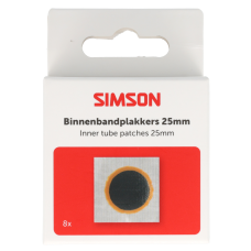 SIMSON S020521 BINNENBANDPLEISTERS 25MM OP KAART