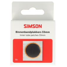 SIMSON S020522 BINNENBANDPLEISTERS 33MM OP KAART