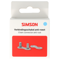 SIMSON S020881 VERBINDINGSSCHAKEL 1/2X1/8 ANTI ROEST OP KAART