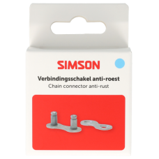 SIMSON S020881 VERBINDINGSSCHAKEL 1/2X1/8 ANTI ROEST OP KAART