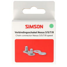 SIMSON S020883 VERBINDINGSSCHAKEL 1/2X3/32 ANTI ROEST NEXUS OP KAART