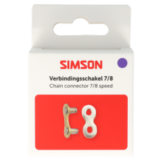 SIMSON S020888 KETTINGSCHAKEL 3/32 5/6/7/8 SPEED OP KAART