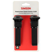 SIMSON S020920 VOETRUSTEN OP AS 1118 ZWART OP KAART SIMSON S020920 VOETRUSTEN OP AS 1118 ZWART OP KAART