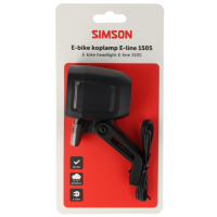 SIMSON S022040 AURORA E-BIKE KOPLAMP E-LINE 8-48V 150S OP KAART