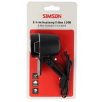 SIMSON S022041 AURORA E-BIKE KOPLAMP E-LINE 6-48V 100S OP KAART