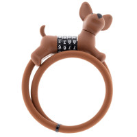 PEXKIDS COMBO KABELSLOT FLAPPIE DE WAAKHOND Ø1X60CM BRUIN OP KAART