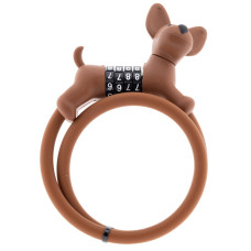 PEXKIDS COMBO KABELSLOT FLAPPIE DE WAAKHOND Ø1X60CM BRUIN OP KAART