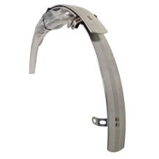 STRONGLIGHT VOORSPATBORD 28 INCH ALUMINIUM 40 MM ZILVER