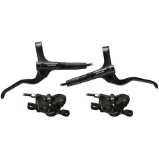 SHIMANO MT200 HYDRAULISCHE SCHIJFREMSET VOOR + ACHTER 850/2000 MM ZWART SHIMANO MT200 HYDRAULISCHE SCHIJFREMSET VOOR + ACHTER 850/2000 MM ZWART