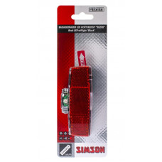 SIMSON 022011 BATTERIJ BAGAGEDRAGER ACHTERLICHT BLOCK 1 LED