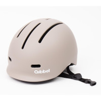 QIBBEL QH156 KINDER FIETSHELM S (52-56CM) PEBBLE GRIJS