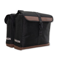 SIMSON S021067 URBAN DUBBELE FIETSTAS 35L NACHTZWART