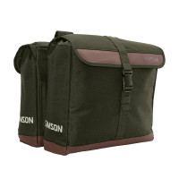 SIMSON S021068 URBAN DUBBELE FIETSTAS 35L OLIJFGROEN