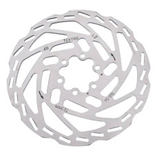 TEKTRO TR160-17 REMSCHIJF ROTOR Ø160MM 2.3MM 6-PUNT ZILVER