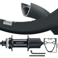 KGS ACHTERWIEL 28 INCH (622) VELG + SPAAK ZWART CASS CENTERL 8-10 SP KGS ACHTERWIEL 28 INCH (622) VELG + SPAAK ZWART CASS CENTERL 8-10 SP