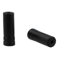 ELVEDES KABELHOEDJES ZWART 5.0MM PER 100 STUKS