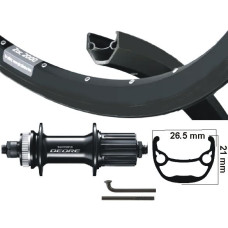 KGS ACHTERWIEL 28 INCH (622) VELG ZWART CASSETTE 8-10 V DISC KGS ACHTERWIEL 28 INCH (622) VELG ZWART CASSETTE 8-10 V DISC
