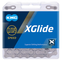 KMC X-GLIDE CUES DERAILLEURKETTING 9-11 SPEED GRIJS KMC X-GLIDE CUES DERAILLEURKETTING 9-11 SPEED GRIJS
