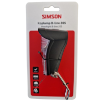 SIMSON S022038 AURORA BATTERIJ KOPLAMP B-LINE 20S OP KAART