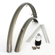 EUROFENDER RAPIDO SPATBORDSET 46MM - 28 INCH SMOKE / TITANIUM EUROFENDER RAPIDO SPATBORDSET 46MM - 28 INCH SMOKE / TITANIUM