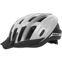 POLISPORT RIDE IN FIETSHELM L 58-62CM WIT/GRIJS
