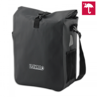 LYNX VALLY XL TARPAULIN ENKELE FIETSTAS 21L. ZWART
