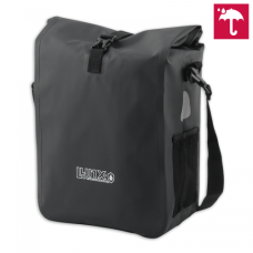 LYNX VALLY XL TARPAULIN ENKELE FIETSTAS 21L. ZWART
