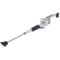 ERGOTEC ACHTERSTANDAARD UNIVERSAL 24-28 INCH ZILVER