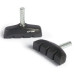 XLC REMBLOK 53 MM V-BRAKE / CANTILEVER REMBLOKSET MET STIFT DOOS 25 SETS