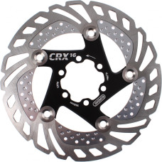 ELVEDES CRX16 COOLING REMSCHIJF Ø160MM 127GR MET 6 BOUTJES ZWART