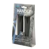 VELO HANDVAT KRATON/GEL.ZWART/GRIJS 2X130 (VAN MOOF) OP KAART