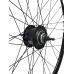 KGS ACHTERWIEL 28 INCH (622) DUTCH 19 VELG ZWART NEXUS 7 CENTERLOCK ZWART
