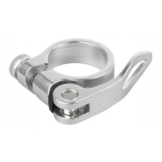 HZB KALLOY UNO QUICK RELEASE ZADELKLEM SNELSPAN ALU ZILVER 34.9 MM