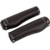 ERGOTEC KYOTO SET HANDVATTEN SILICONEN 2X 130MM ZWART