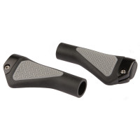 MIRAGE HANDVATTENSET GRIPS IN STYLE 132/132MM ZWART/GRIJS