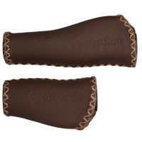 ERGOTEC MONACO SET HANDVATTEN LEDER 135/92MM BRUIN