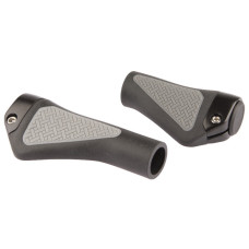 MIRAGE HANDVATTENSET GRIPS IN STYLE 100/132MM ZWART/GRIJS