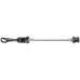 NOVATEC QUICK RELEASE/SNELSPANNER VOORAS 112 MM ALU ZWART