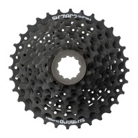 SHIMANO LG-300 CUES 9 SPEED CASSETTE ZWART 11-36 OEM