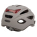 POLISPORT CITY GO FIETSHELM MET LED LIGHT M 54-59CM MAT GRIJS
