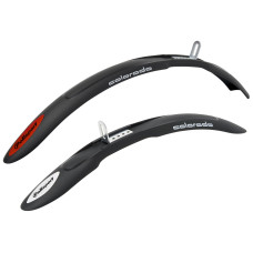 POLISPORT SPATBORDSET COLORADO JUNIOR 20-24 INCH KUNSTSTOF ZWART
